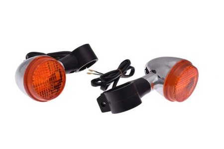 Kierunkowskaz chrom para Honda VT600 z opaską E11