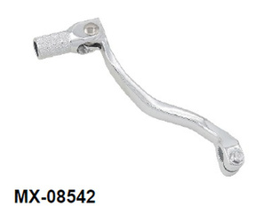 DŹWIGNIA ZMIANY BIEGÓW TM EN / MX 125 / 250 '00-'15, MX 300 '08-'15, MXF 450 '05-'11 (KUTE ALUMINIUM) KOLOR SREBRNY (ANODOWANY)