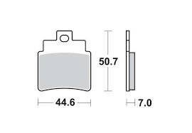 KLOCKI HAMULCOWE TRW MCB732  ATV KYMCO 250