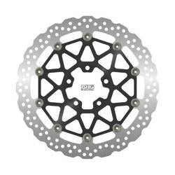 Tarcza hamulcowa przód kawasaki zx 10r '17-18 (330x70x5,0mm) (5x10,5mm) wave pływająca (środaluminiowy)