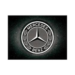 Magnes Mercedes-Benz Logo Black 14390