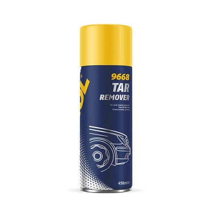 Mannol tar remover 450ml - preparat do usuwania smoły bezpieczny dla lakieru (9668) (24)