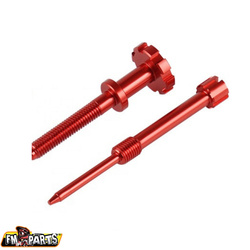 Śruba regulacji składu mieszanki i biegu jałowego do gaźnika keihin (fuel mixture & idle screw) kolor czerwony