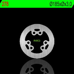 Tarcza hamulcowa przód sherco trial 125/250 00-01, enduro 200 00-01 (185mmx3,0mm) (6x15,5mm)