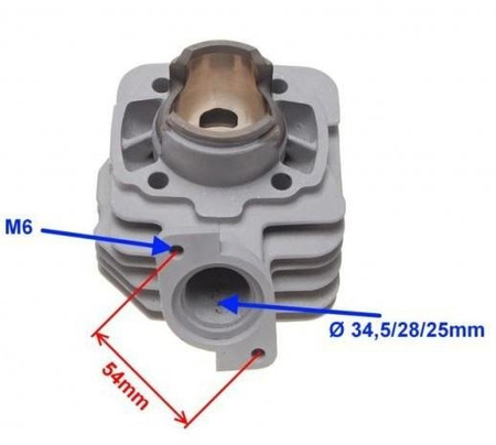 Cylinder kompletny skuter Peugeot Vivacity Speedfight 50 AC Cermiaczny