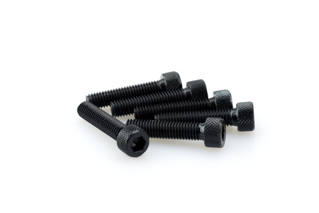 Śruby z anodyzowanego aluminium blister 6 śrub imbusowych m8x35mm czarne