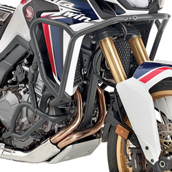 Gmole osłony silnika honda crf 1000l africa twin (16-19) czarne - górne