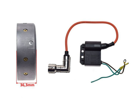 Stator z kołem magnesowym i cewką do Puch Maxi