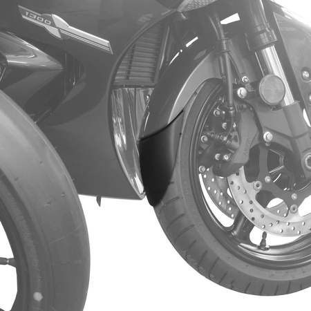 Przedłużenie błotnika do yamaha fjr1300 06-21 (przednie) czarne