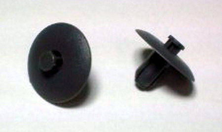Kołki montażowe do plastików (głębokość 15mm, gr. 6mm, szer. główki 20mm, dł. całk. 15mm) (10 szt.) (made in japan)