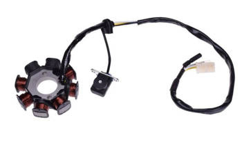 Stator iskrownik 8 cewek GY6