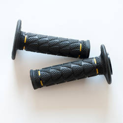 Manetki pg783 off road (22+25mm, dł.115mm) kolor żółty/czarny (dwuskładnikowe) (783-7) - wycofane z oferty