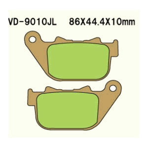 Klocki hamulcowe vesrah  vd-9010jl (fa387)