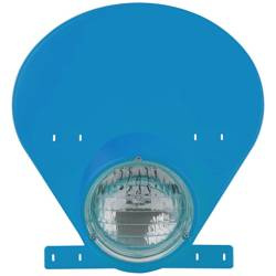 Lampa vintage "preston petty" kolor niebieski