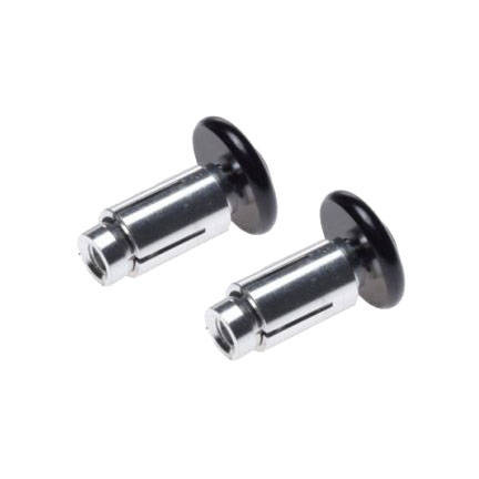 Końcówki kierownicy czarne uniwersalne