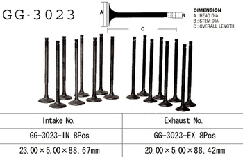 ZAWÓR WYDECHOWY SUZUKI GSF 600 '95-05' GSX 600F '88-00' (OEM: 12912-19C00) (1SZT.) (MADE IN JAPAN)