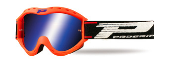 Gogle pg3101 fl atzaki kid dziecięce kolor pomarańczowy fluo (szyba pg3146 niebieska lustrzana dwuwarstwowa, no fog, anti uv) (pg3101/1) (3101-153 fl) - - std cena 219,50