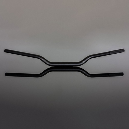 KIEROWNICA 1,1/8 CALA (28,6MM) STREET FATBAR HANDLEBAR ULTRA LOW (TOURING) KOLOR CZARNY