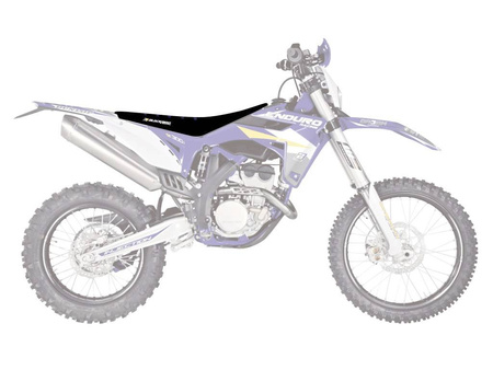 Pokrowiec/poszycie na siedzenie sherco se 50 15-19, se-sef 14-16 zebra