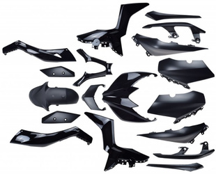 Zestaw Plastików Yamaha XMAX 125 / 300 2018–2020 czarne