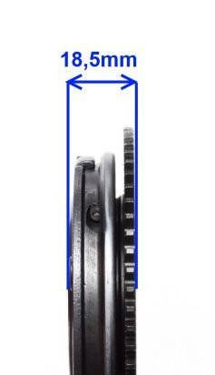 Sprzęgło jednokierunkowe skuter 2T 13mm z zębatką