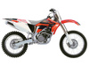 Komplet naklejek (oklein) honda crf 450r '02-'04, dream 4 kolor czerwony/czarny