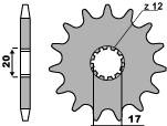 Zębatka przednia 2139 11 18nc beta 250/270 00-10 (łańc. 520)