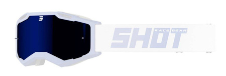 Szyba/szybka do gogli Shot Iridium Assault 2.0 / Iris 2.0 anti-scratch niebieskie lustro