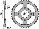 Zębatka tylna 274 41 c45 honda xl 200 paris dakar 84-90 (łańc. 520) (jtr277.41)