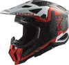 Kask enduro LS2 MX703 X-Force Victory Red White
