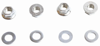 Nakrętki koła przedniego suzuki lt-160/230/250/500, yamaha yfm50/80 raptor, yfm80 grizzly, tylnego yamaha yfm50/80 raptor, yfm80 grizzly