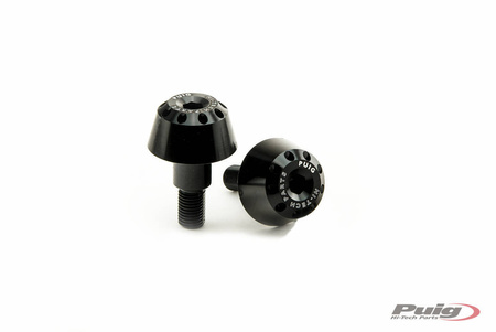 Ciężarki / końcówki kierownicy krótkie puig do bmw c600 sport 12-15 czarne