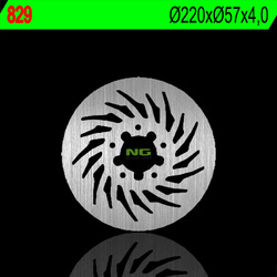 Tarcza hamulcowa tył derbi gpr 50 '09-'11, rieju rs 50 '04-'09, rs 125 (220x57x4)(5x6,5mm)