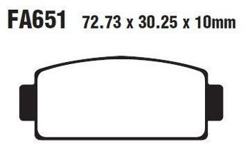 Klocki hamulcowe ATV CFMOTO ZForce 800 EX i
