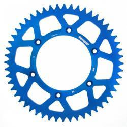 Zębatka tylna aluminiowa 7075-t6 (ergal) 899 52 ktm sx/exc (jtr897.52) kolor niebieski