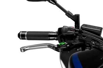 Regulowana Dźwignia Hamulca 3.0 Puig (Z Zawiasem, Wymaga Adaptera) Srebrno-Zielona