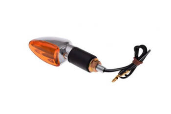 Kierunkowskaz prawy przód owal chrom