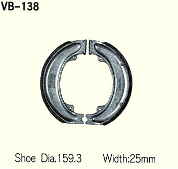 Szczęki Hamulcowe Vesrah Vb-138