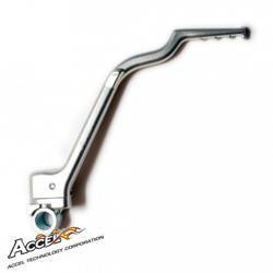 dźwignia startera (kopka) aluminiowa yamaha yz 250 '02-'22 (2t), kolor srebrny