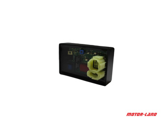 Moduł zapłonowy tuningowy power force kymco ag50/125 prąd stały d/c 4+2 pin przeźroczysty mzt000051