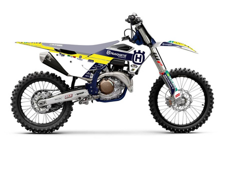 Komplet naklejek (oklein) husqvarna tc/fc 125/250/350/450 '23 replica trophy 22