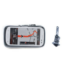 Etui wodoodporne z uchwytem na kierownicę extreme® obrotowe 360 na telefon / smartfon / nawigację (skuter) typ:155