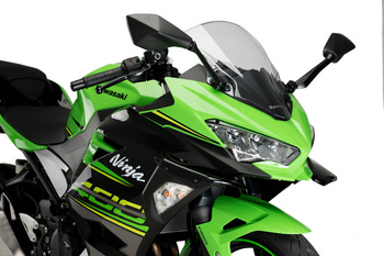 Boczne Spoilery Dociskowe Do Kawasaki Ninja 400 18-21 Czarne