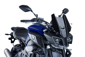 Szyba Owiewka Puig Do Yamaha Mt-10 16-21 (Sport) Czarna