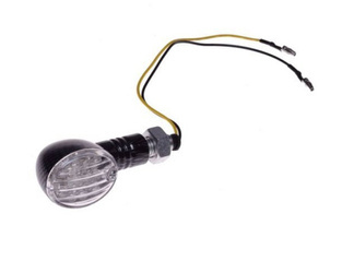 Kierunkowskaz led lewy tył biały klosz carbon