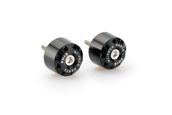 Ciężarki / Końcówki Kierownicy Krótkie Puig Do Ducati Monster 937 21-22 Czarne