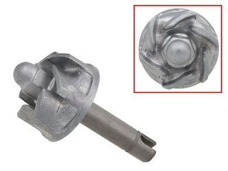 Bronco 2022/01 wałek i wirnik pompy wody yamaha yfm 400 '00-'08, yfm 450 '03-'14 (5cg-12450-00-00)