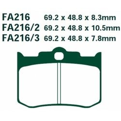 KLOCKI HAMULCOWE EBC FA216/3