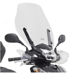 Szyba honda sh mode 125 (13-17) 43 x 46 cm przezroczysta - potrzebne mocowanie a1125ak