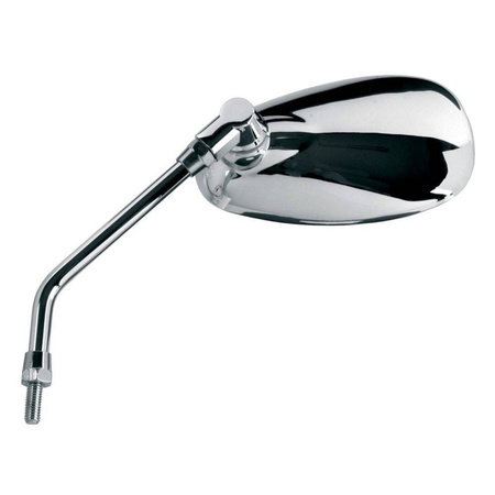 Lusterko uniwersalne, średnica gwintu 8mm, strona lewa/prawostronny, kolor chromowany kymco people 50/125/150 1999-2016 (e662)